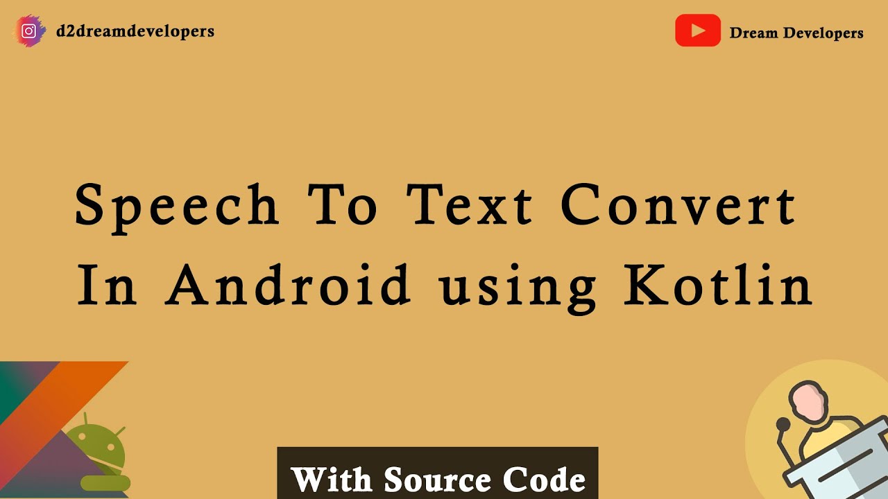 Speech To Text Converts in Android Using Kotlin Language || Speech to Text Converter || Android App