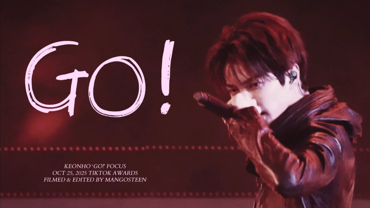 251025 KEONHO [GO! - CORTIS] FOCUS 건호 직캠 | TikTok Awards