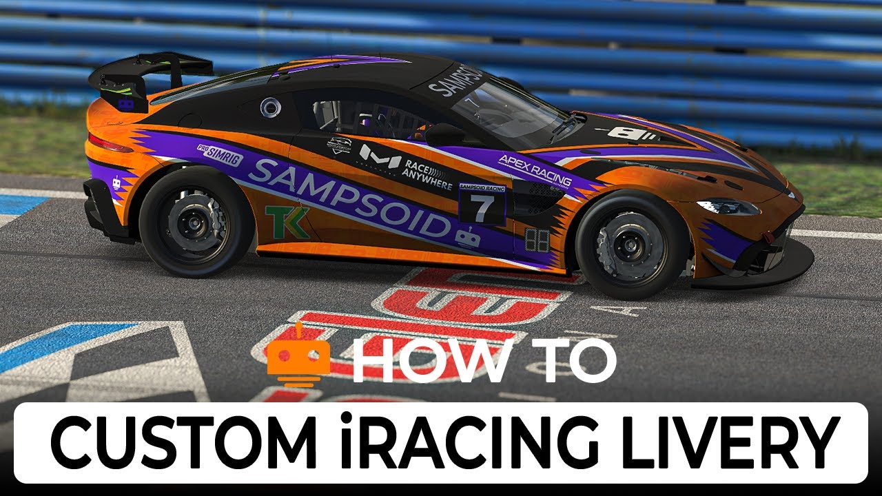 How To Create a Custom Livery in iRacing