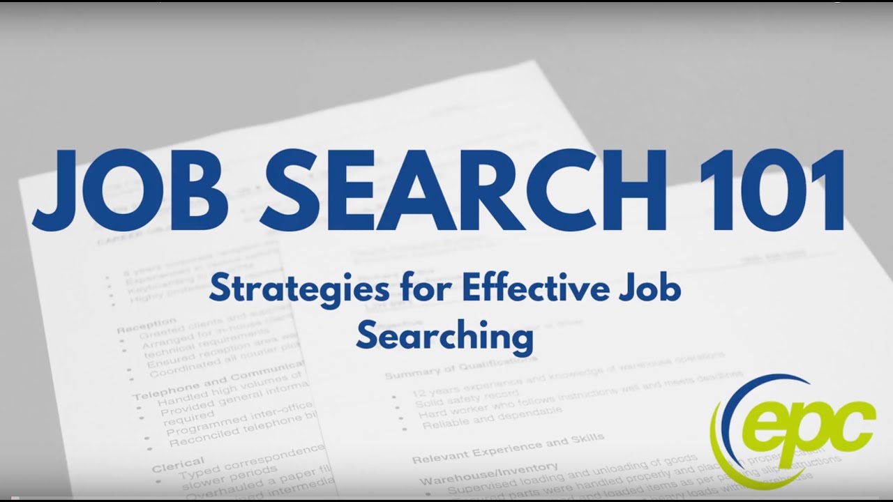 Job Search Workshop