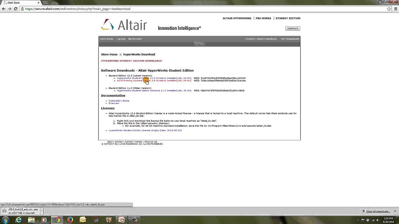STInspire 9.5 Session 2 :- How to download and install SolidThinking Inspire 9.5