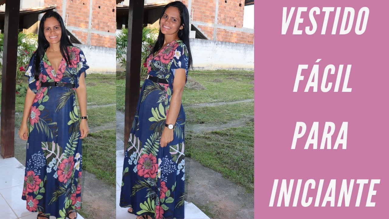 COMO FAZER VESTIDO DE MALHA [PARA INICIANTE]