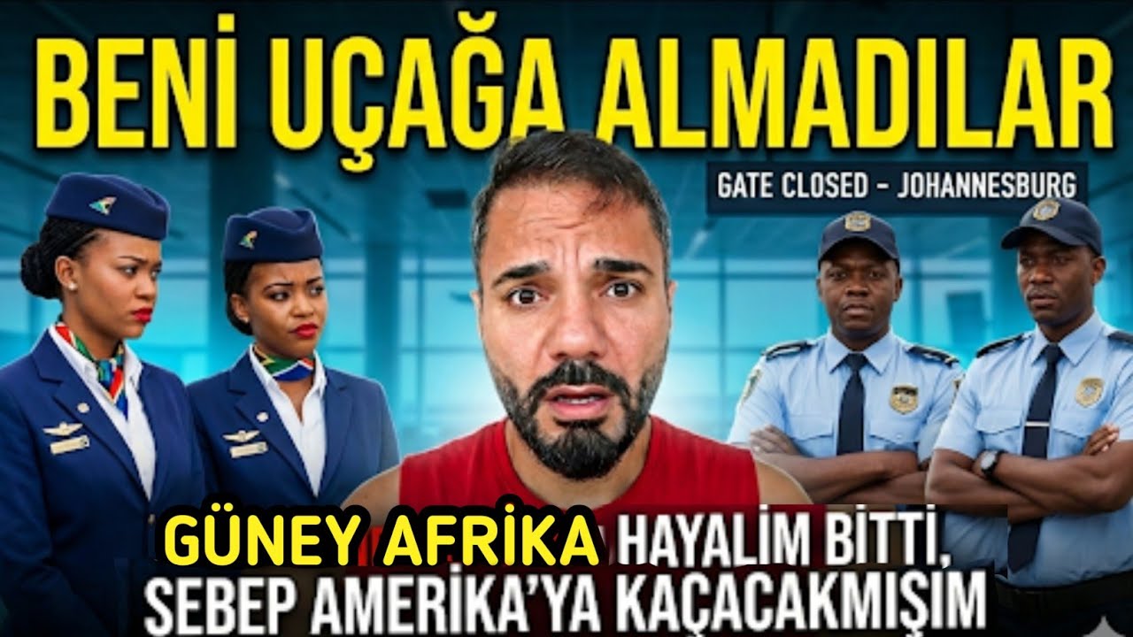 AFRİKA UÇAĞINA ALINMADIM GÜNEY AMERİKA HAYALİ BİTTİ Mİ ?