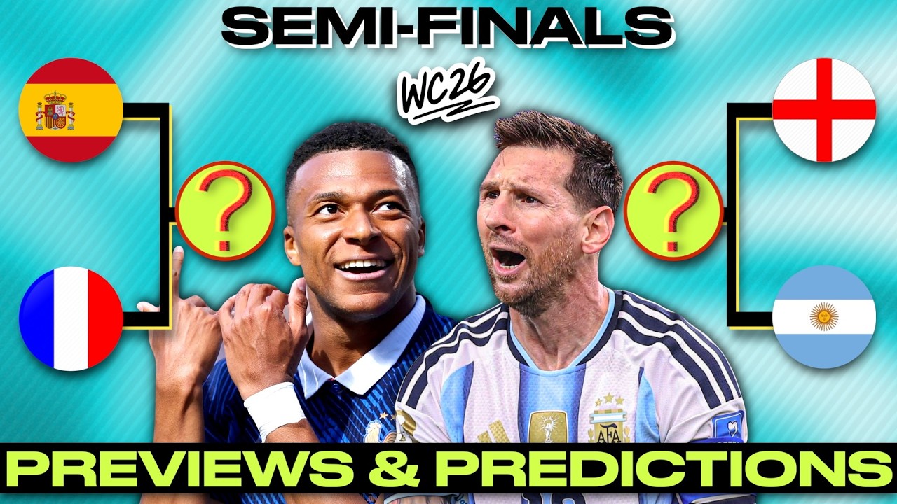My World Cup Semi-Finals Predictions: Who Reaches the FINAL?