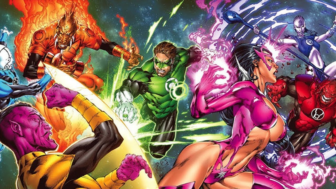 Los Villanos Más Poderosos de Green Lanter/Linterna Verde!!