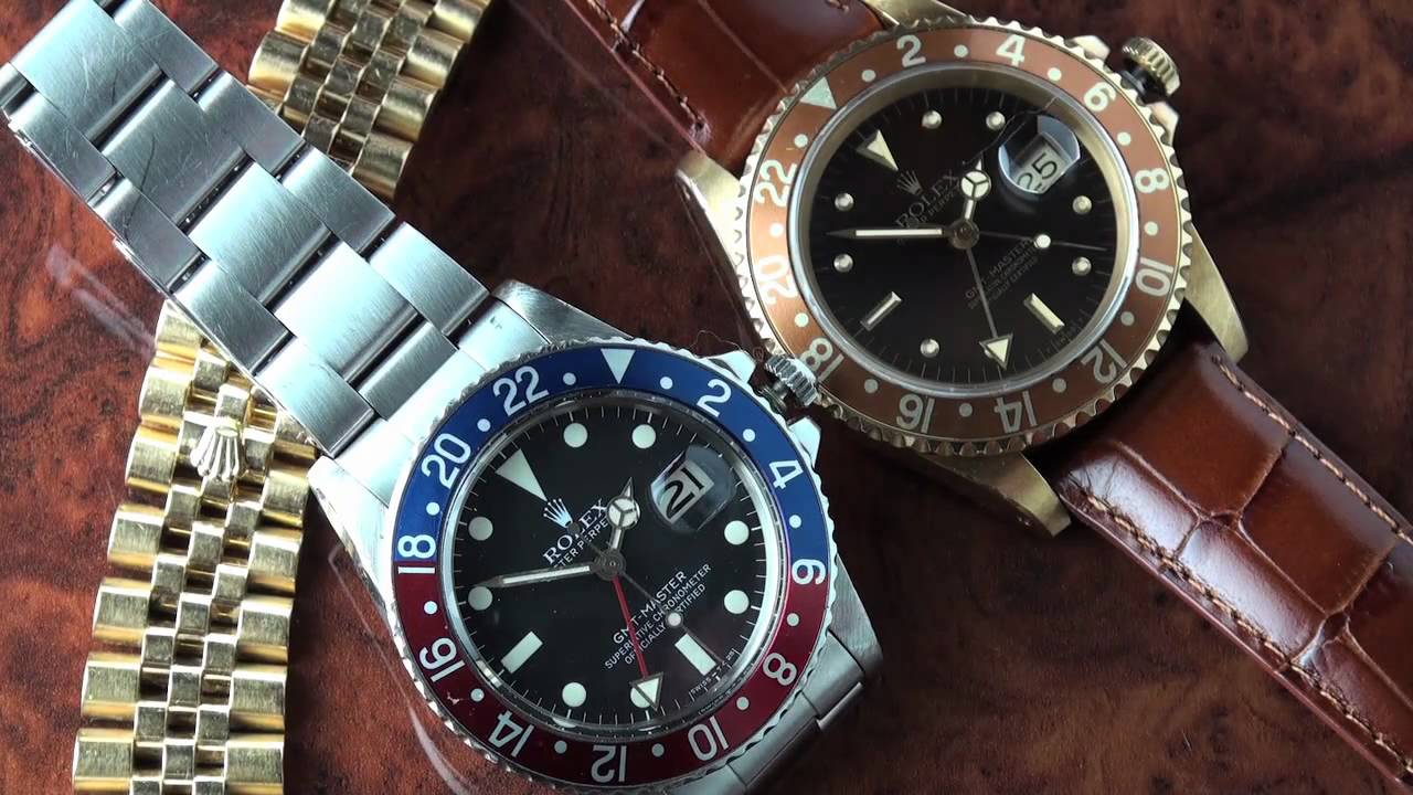 The Rolex GMT Master in Gold Model 16758