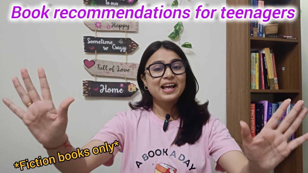 *Fiction* books for teenagers...I swear by 🤌🏻