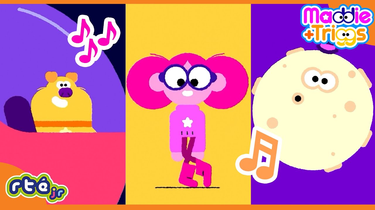 🎶 Feel-Good, Fun Songs with Maddie and Triggs! 🎵 | Maddie + Triggs 👧🐶 | @RTÉjrOfficial