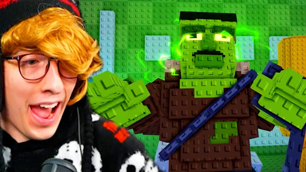 KreekCraft против Big Frank Boss в Plants vs Brainrots..