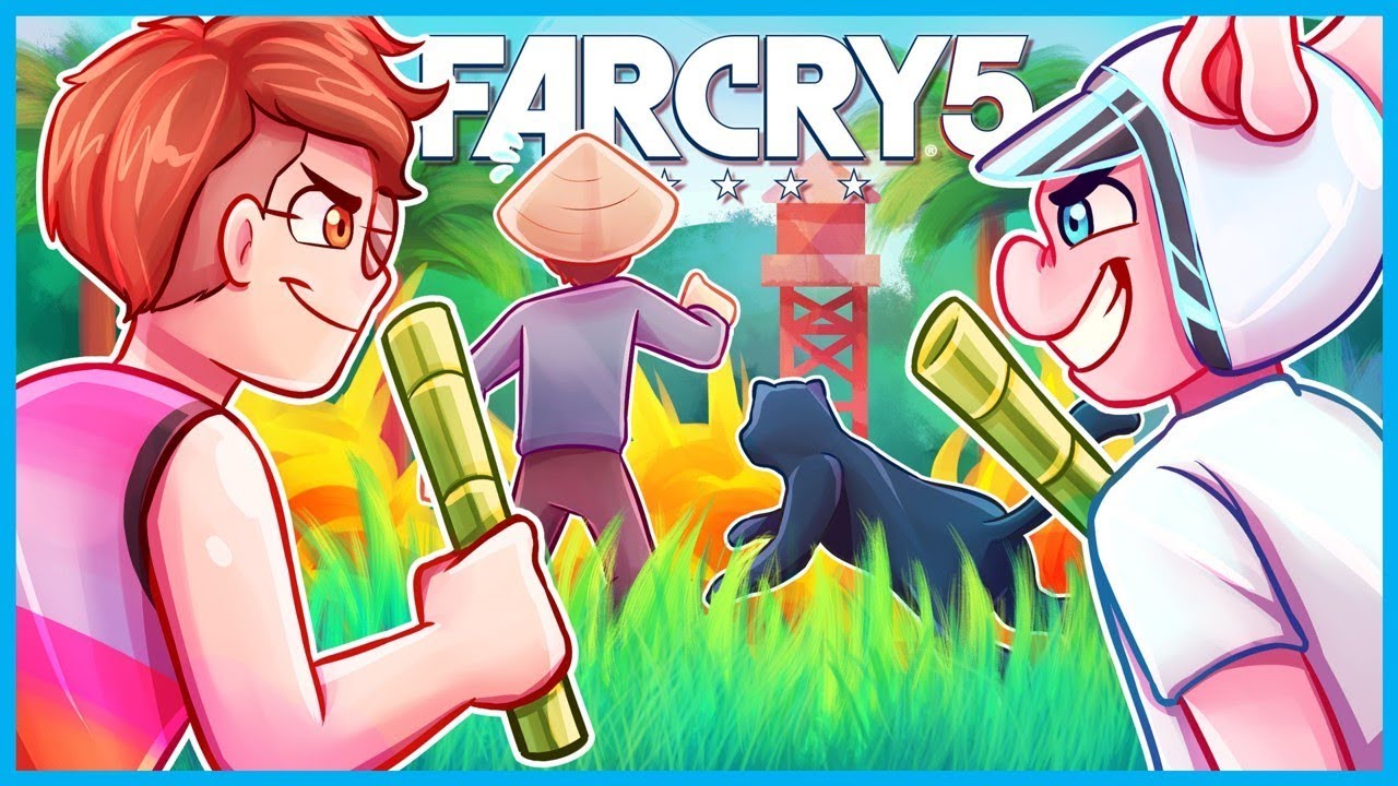 WHAT THE HECK IS GOING ON in Far Cry 5?! (Far Cry 5 Funny Moments Hours of Darkness Vietnam War DLC)