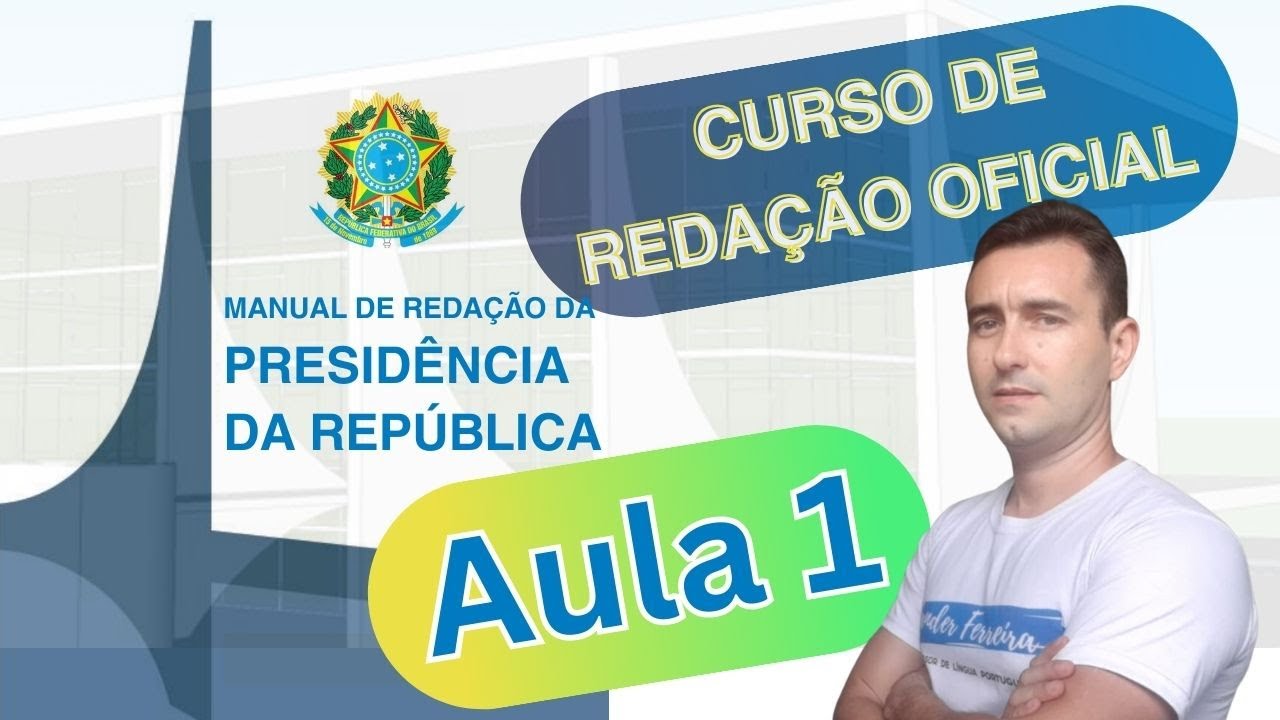 Curso de Redação Oficial | Aula 1 | Técnica legislativa | Concurso TJ-PA