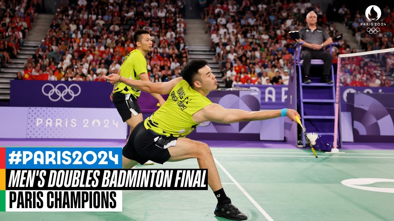 Men's Doubles Badminton Final 🏸 | Paris Champions