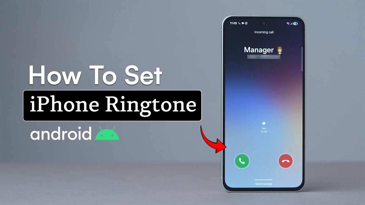 How To Set iPhone Ringtone On Android?