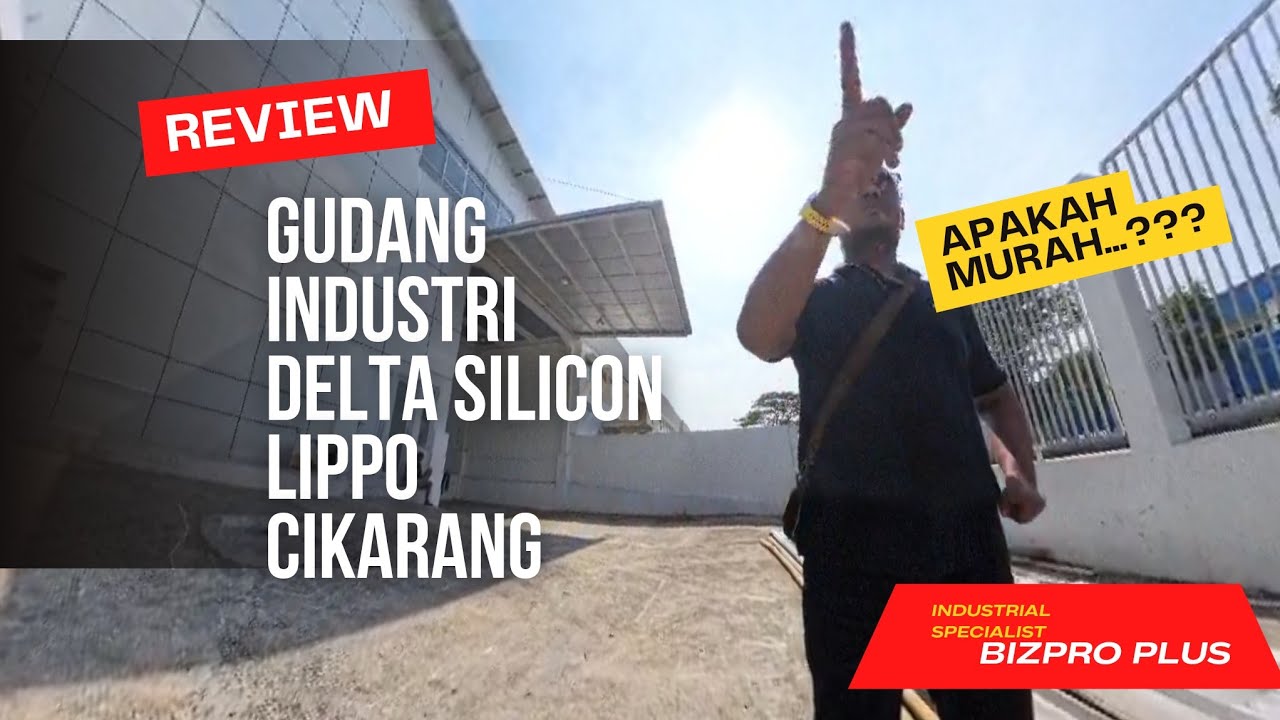Gudang Industri Tinggi 12Meter di Delta Silikon Lippo Cikarang Bekasi, dkt Jababeka, Deltamas