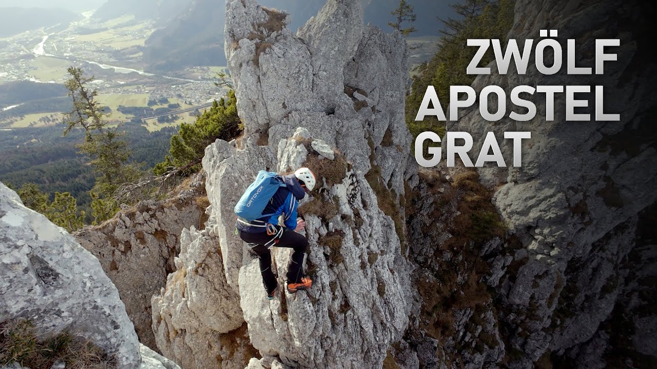 Zw&ouml;lf Apostel-Grat / Kletter-Grat vom Pilgerschrofen zum S&auml;uling / Viele ausgesetzte Passagen!