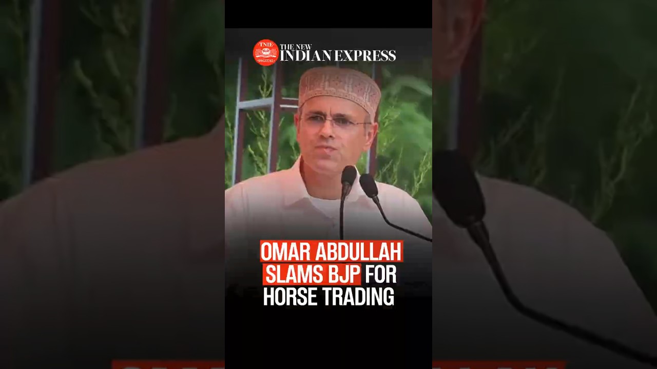 BJP is trying to buy NC MLAs, split party: J&K CM Omar Abdullah