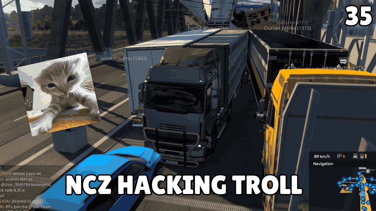 TRUCKERSMP NCZ HACKING #35 | CLEANING THE ROAD | EXPLOIT
