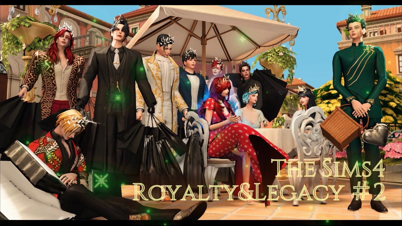 【報道会見】シムズ4 Royalty & Legacy プレイ動画②【The Sims 4】
