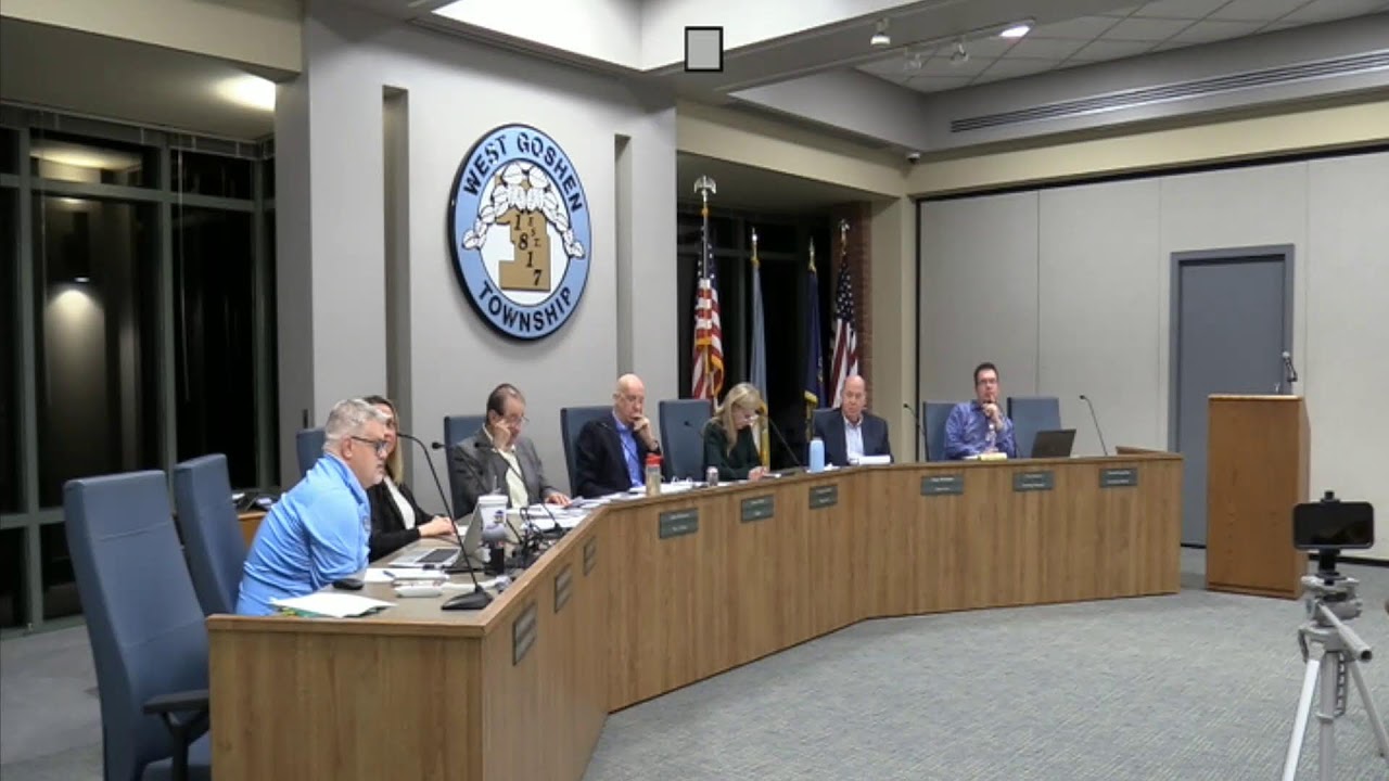 West Goshen Township Board of Supervisors Organizational Meeting 01 05 2026