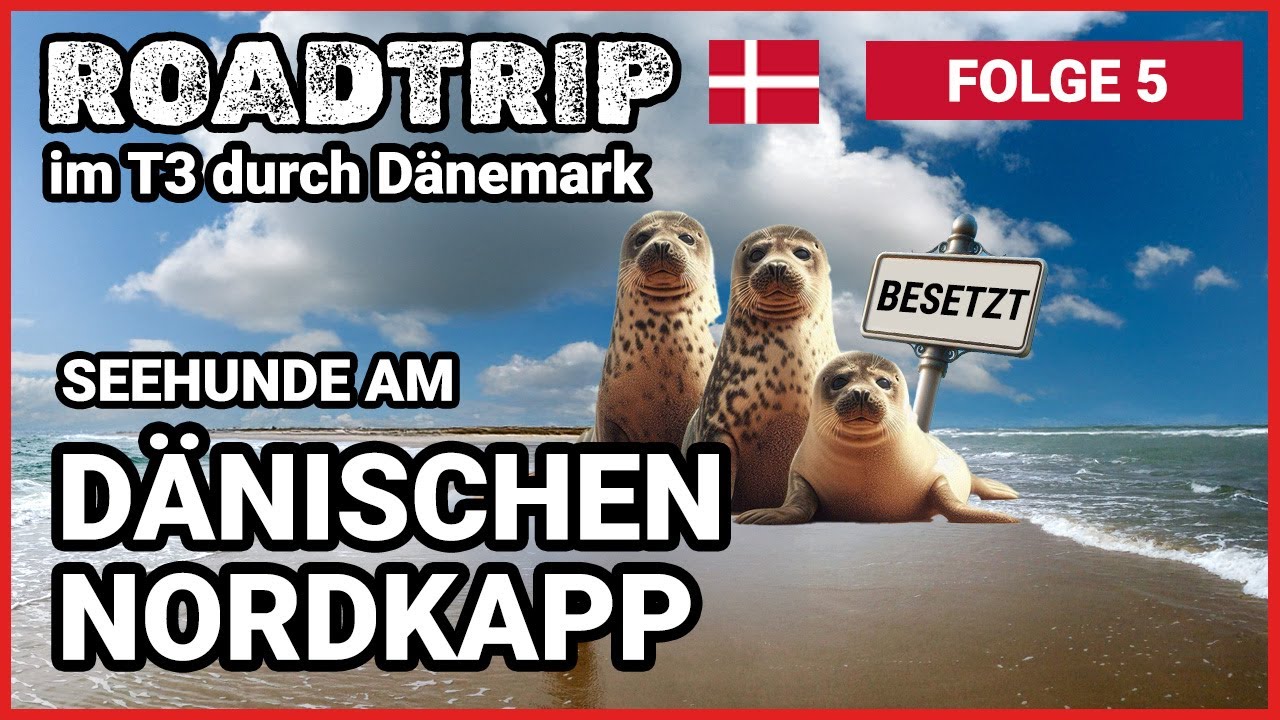 F5 | 🚌 Am geographischen Höhepunkt: Dänisches Nordkapp bei Skagen – Mit dem VW T3 durch Dänemark 🇩🇰