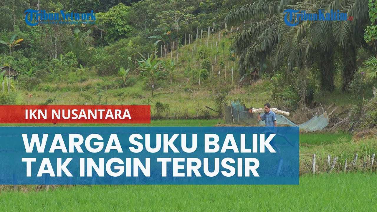 Jadi IKN Nusantara, Warga Suku Balik Tak Ingin Terusir dari Kampung Leluhurnya