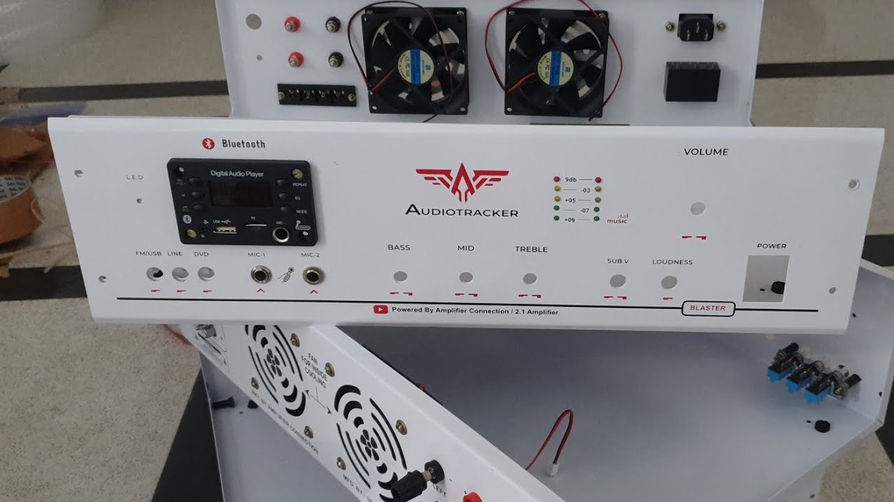 Amplifier Cabinet √ 200w Stereo To 1000w Mono Cabinet √ 2.1 Amplifier Cabinet √ White Color Cabinet