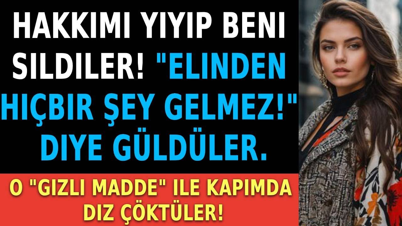 Sustum, Patronum kazandığını sandı. Ben o gizli maddeyi devreye sokunca...