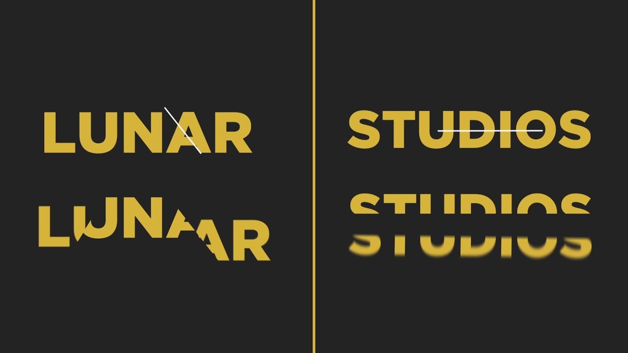 Motion Graphics Cutting Text Like Fruit Ninja | Motion Graphics After Effects