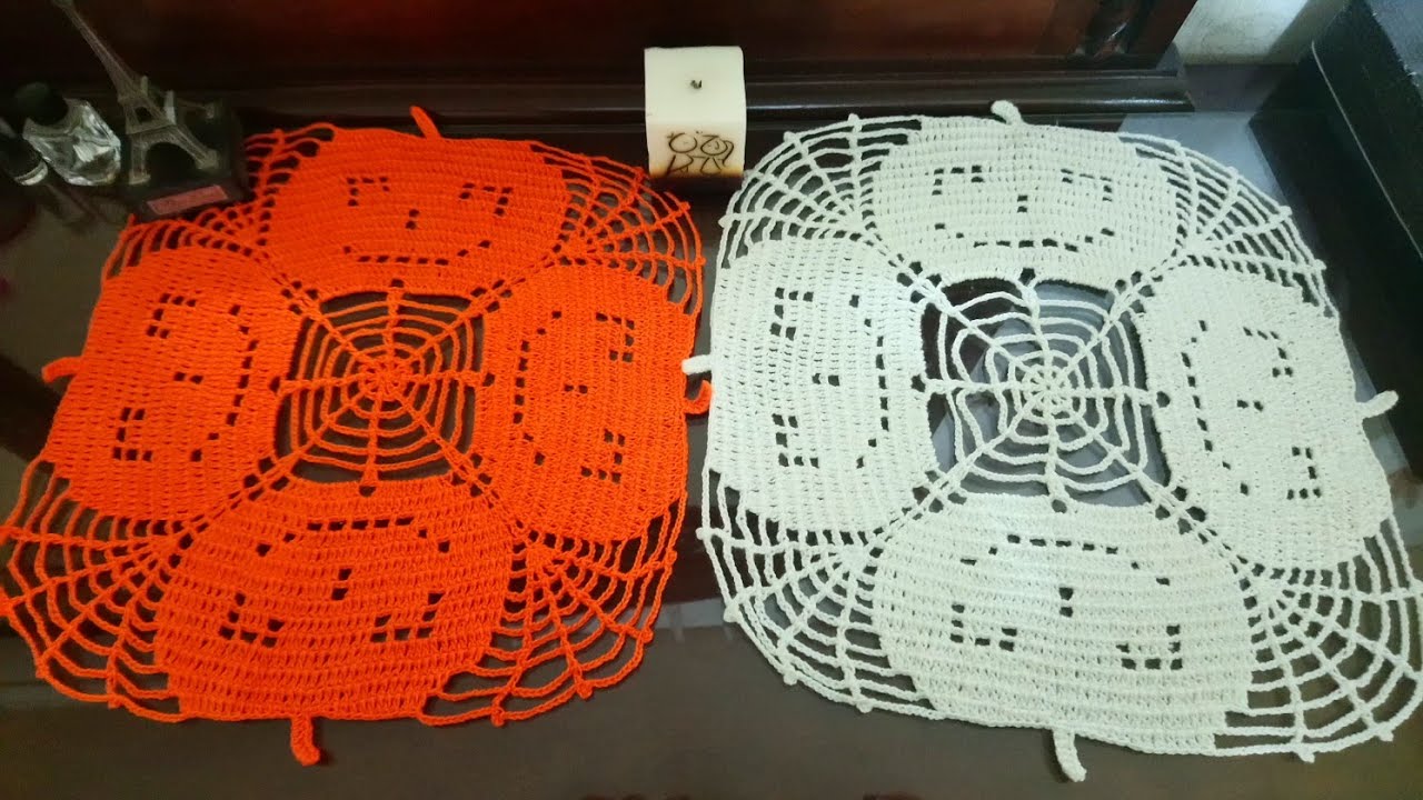 Carpeta Calabazas en Crochet