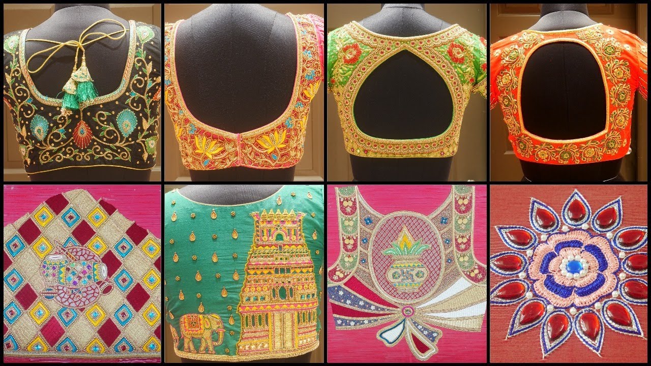 உங்கள் எண்ணங்களுக்கு ஏற்ப Bridal Blouses விலையுடன் | Minaliya Fashion Boutique Porur