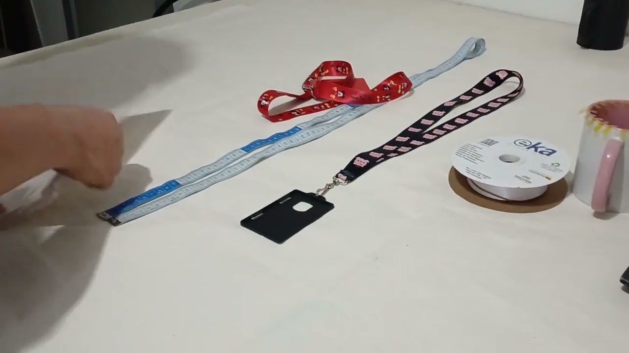 como hacer lanyard personalizado sublimado impresiora A4 plancha 40x40cm  PASO A PASO super fácil!