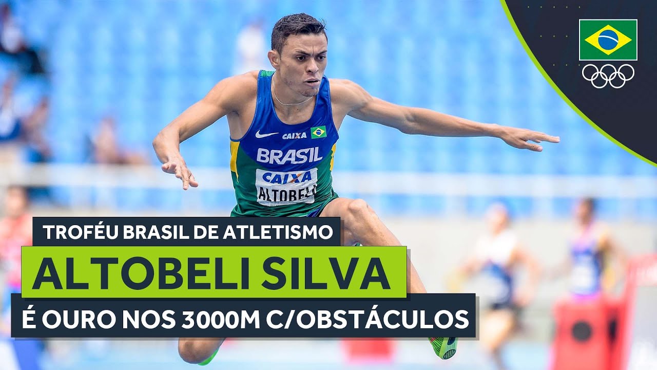 Altobeli Silva é ouro nos 3000m com obstáculos no Troféu Brasil de Atletismo