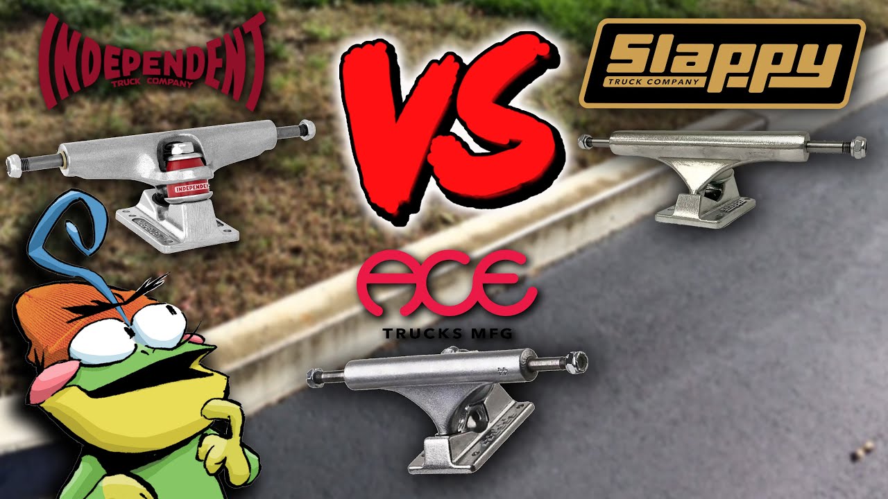 Independent Trucks Stage 4 Review! Vs. Slappy Trucks & Ace Trucks!