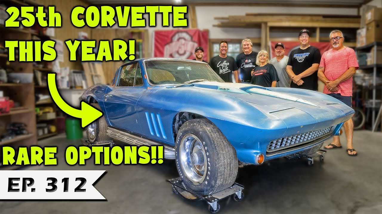 НАЙДЕНО: Corvette Coupe, принадлежавший одной семье с 1971 по 1965 год!!
