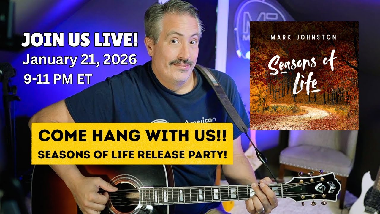 Live with Mark Johnston! New Original Release Party! Acoustic Covers and Originals