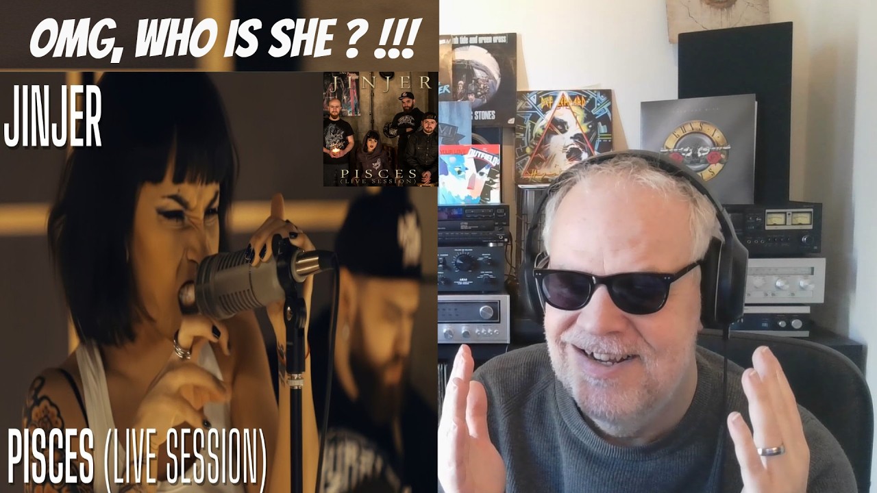 JINJER  -   PISCES      (Live Session)   REACTION