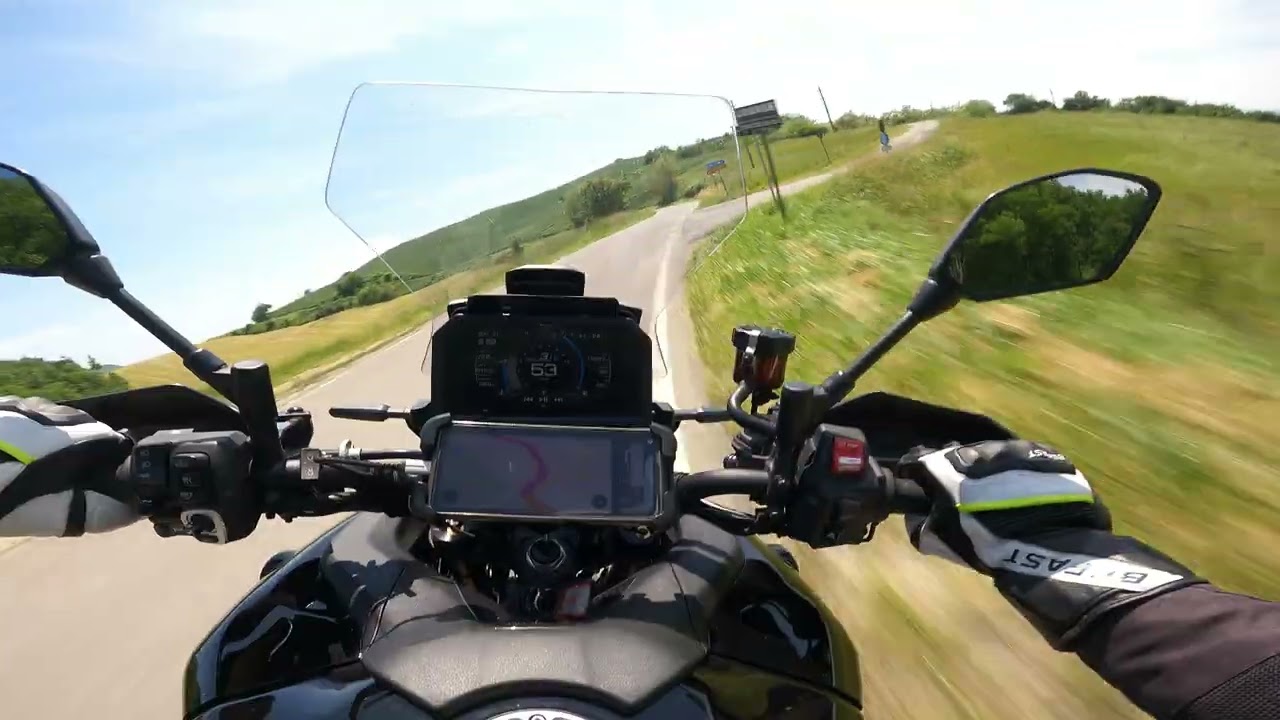 Passo della Caldarola in Tracer 9 GT+ | On Board, curve e panorami mozzafiato