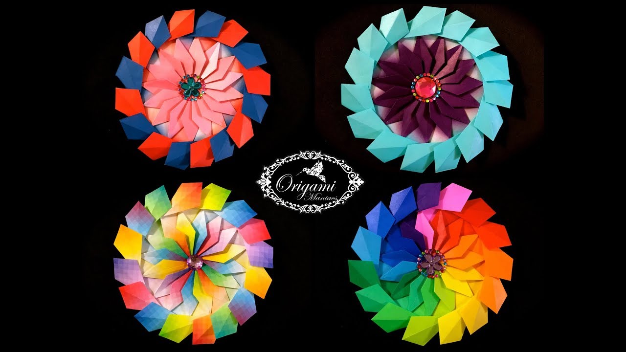 Origami Maniacs 354: Leaf Wreath