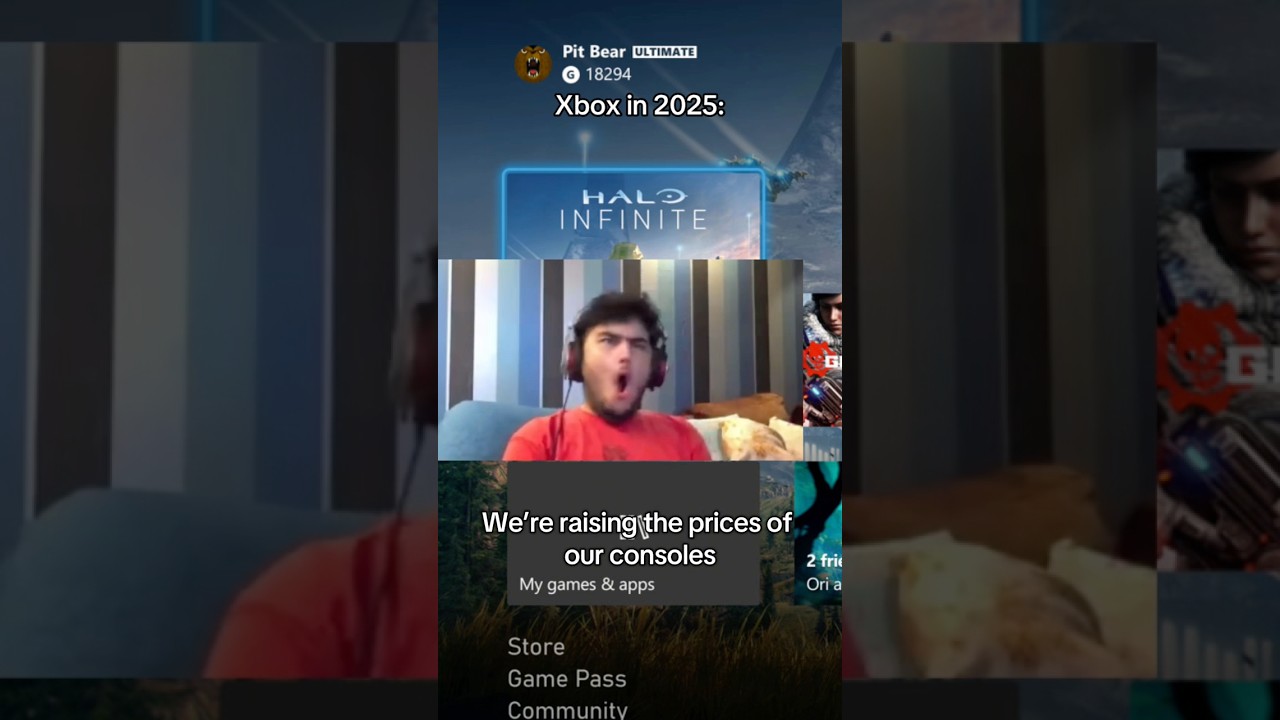 Xbox in 2025 😭 #xbox #microsoft #gamepass #xboxconsole #skit