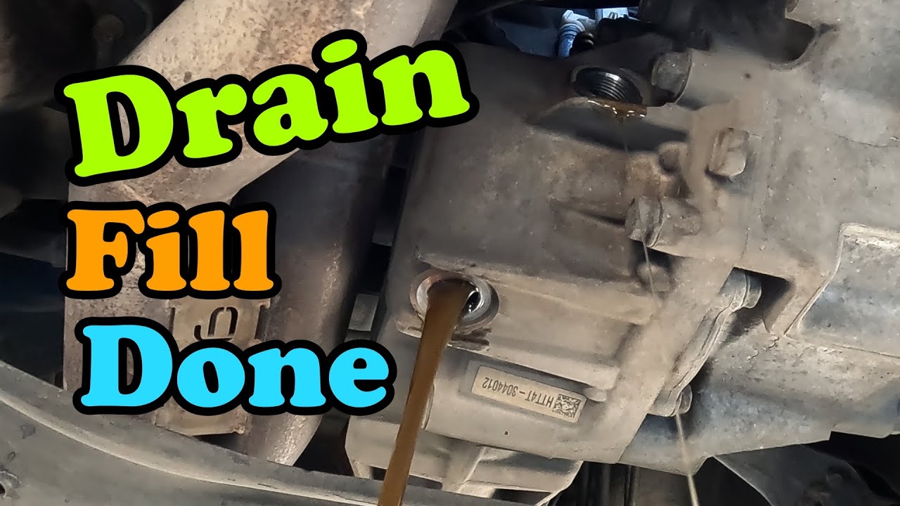 2007-2013 Acura MDX Transfer Case/ Front Differential Fluid Change Made Easy