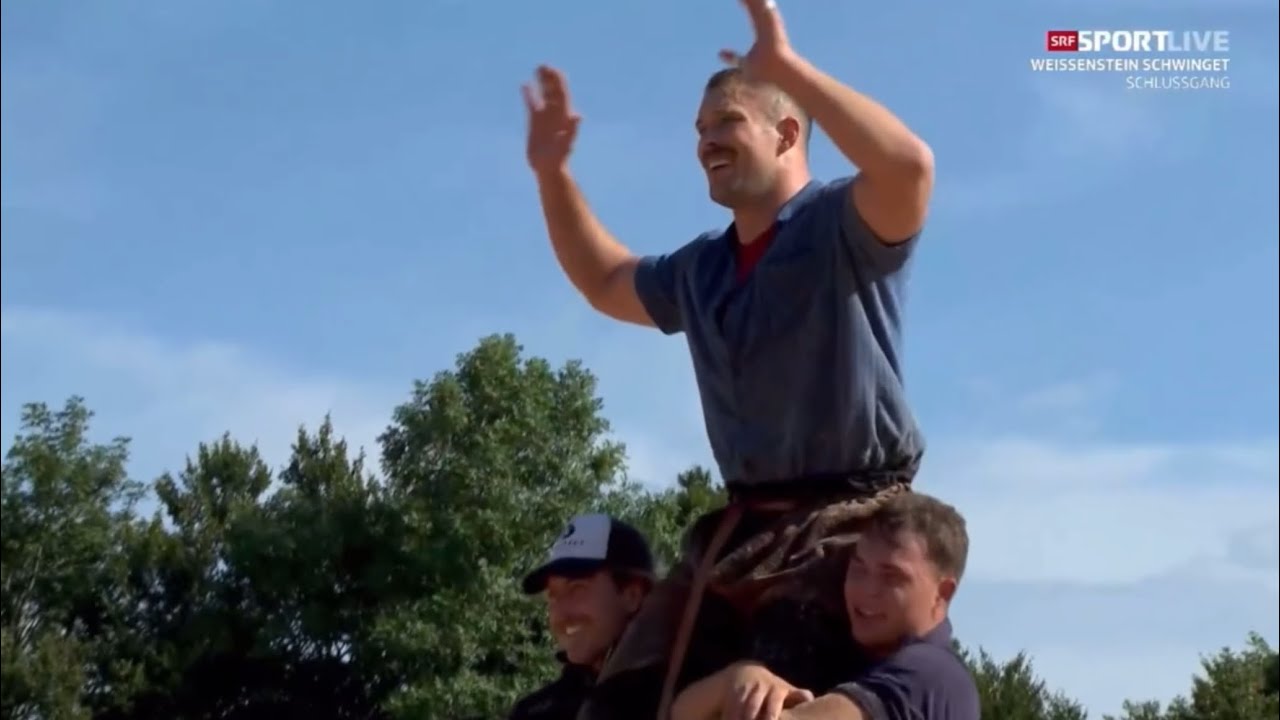 Fabian Staudenmann gewinnt Weissenstein Berg-Schwinget 2025
