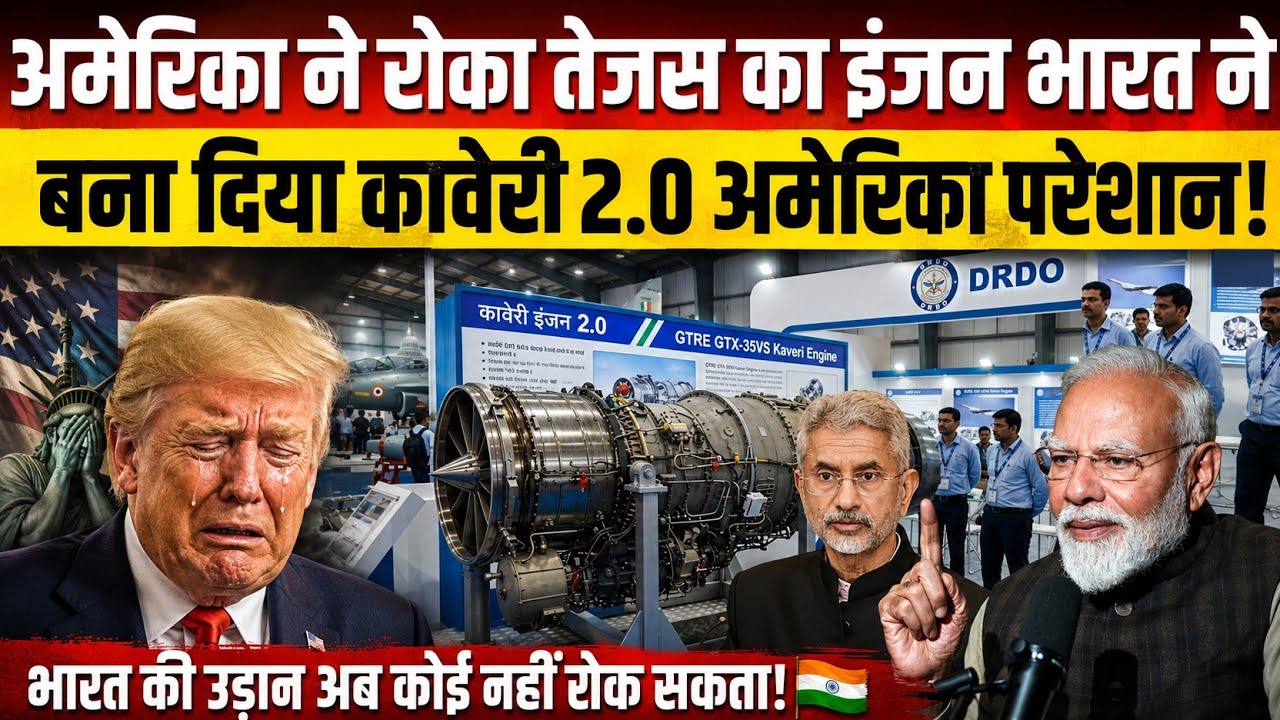 US Delays Tejas Engines? India's Kaveri Comeback Shocks the World | GE Engine Crisis Explained