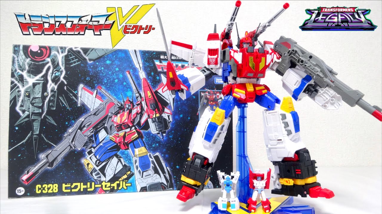 【トランスフォーマーV ビクトリーセイバー】ビクトリーレオと合体だ！クラファン商品を徹底解説 ヲタファのレビュー / HasLab Transformers Victory Saber（Part.2）
