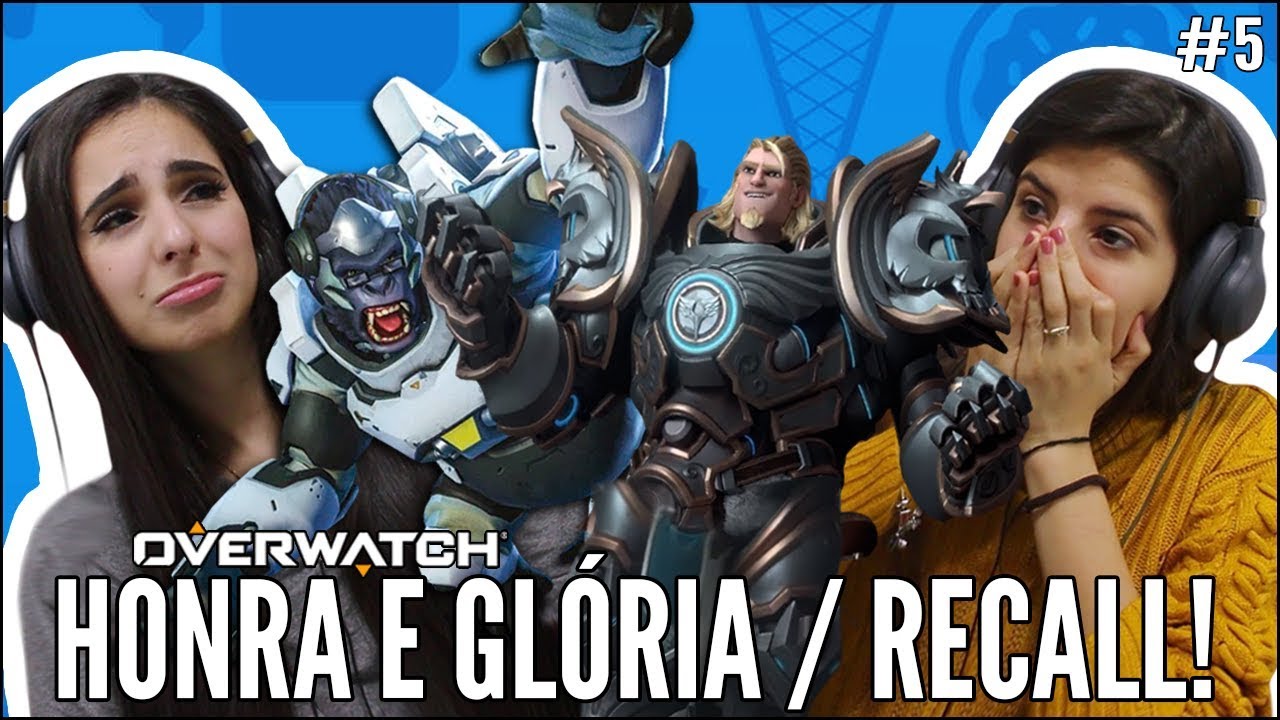JOVENS REAGEM A CURTAS DE OVERWATCH RECALL E HONRA GLORIA