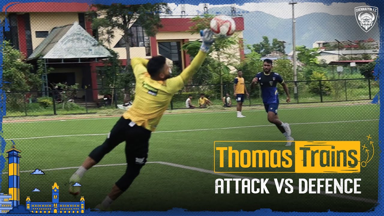 What happens when our attackers take on our defenders? | Thomas Trains | Season 9 | Chennaiyin FC