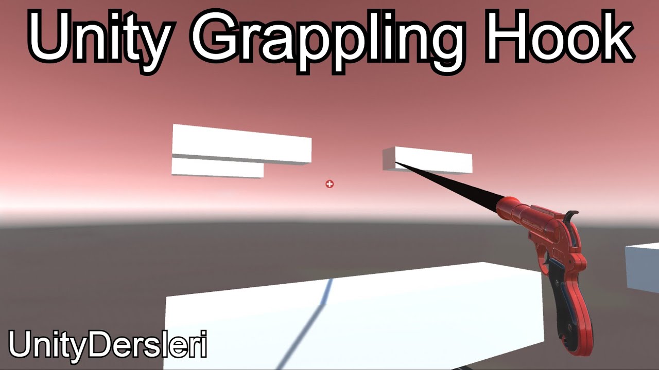 Unity3D - Unity Grappling Hook Yapımı - UnityDersleri
