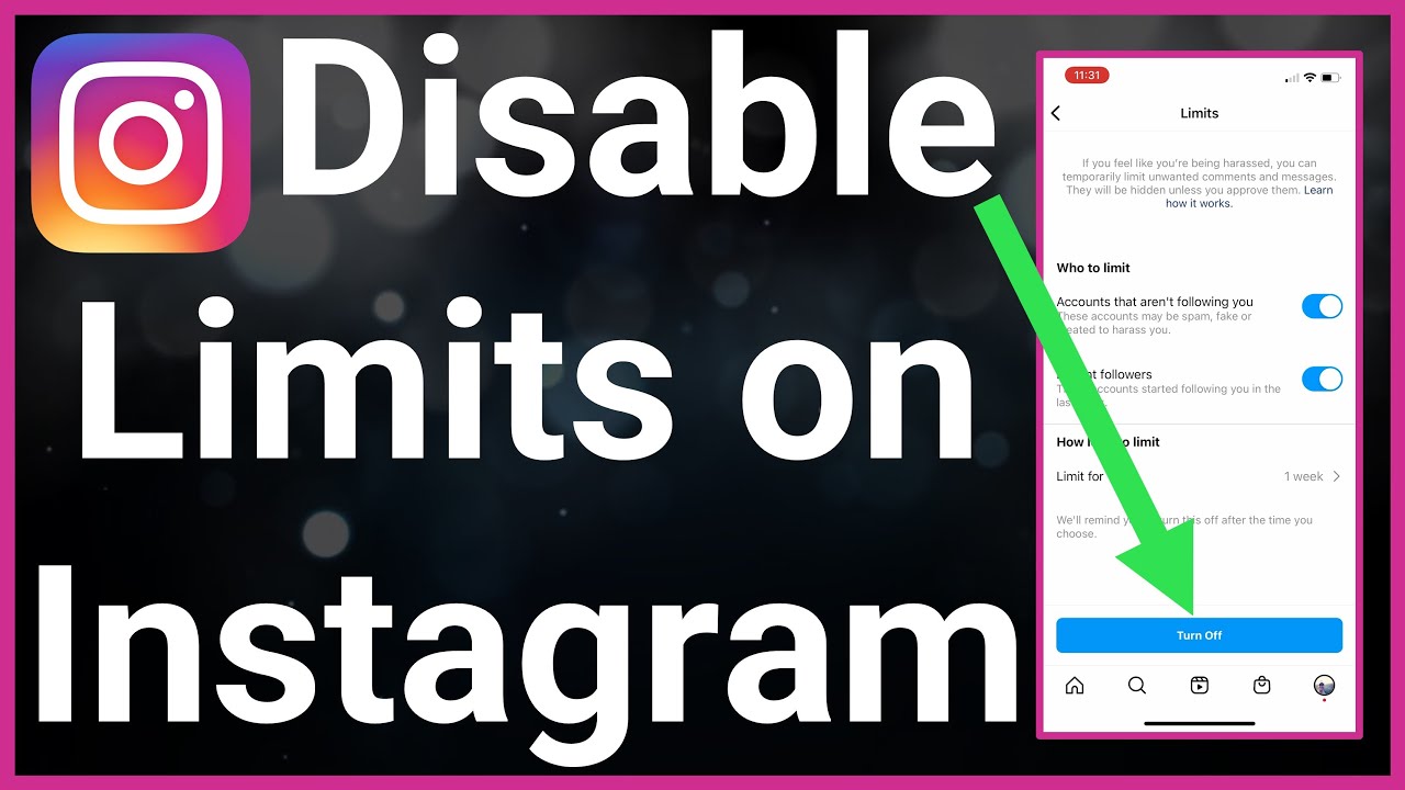 How To Remove Limits On Instagram