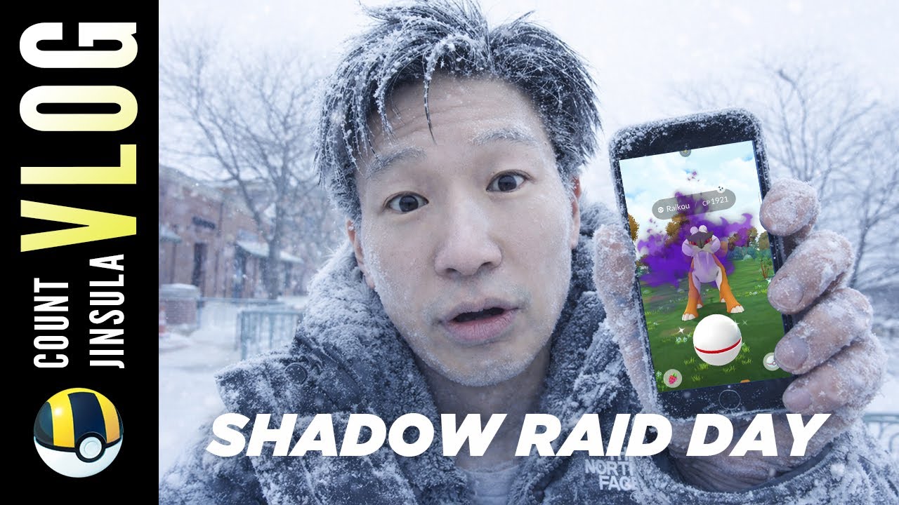 I BRAVED FREEZING WEATHER FOR THIS SHINY!!  Pokémon GO Raikou Shadow Legendary Raid Day!