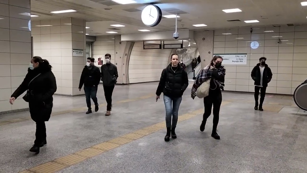 Şişhane Metro İstasyonu - M2 Yenikapı Hacıosman Metro Hattı