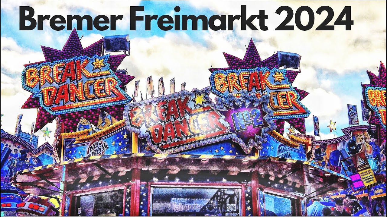 4K Bremer Freimarkt 2024 Bremen Kirmis